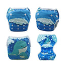 U PICK ALVABABY Swim Nappy Fashion Design Reusable Swim Diaper for Baby Under 1 year Old