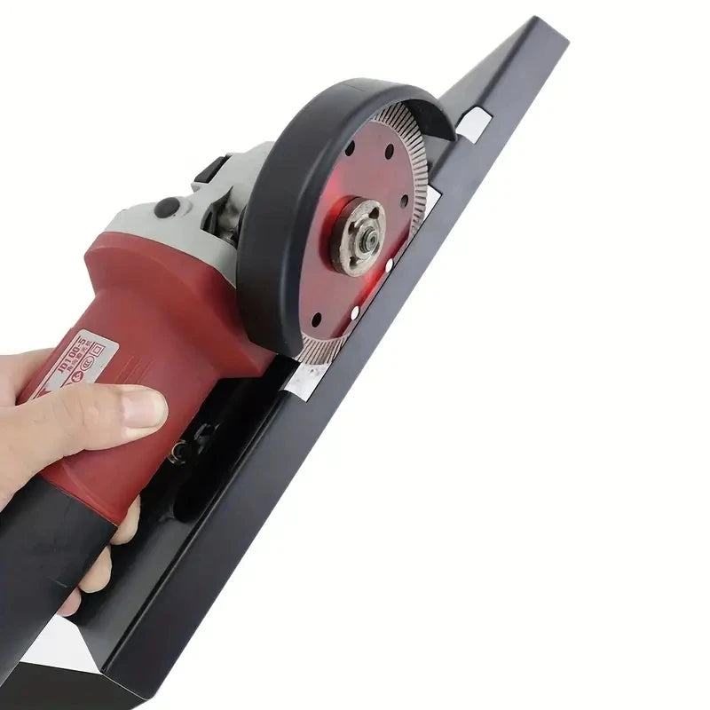 Adjustable Ceramic Tile Cutter Seat with 45 Degree Angle - Precision Chamfer Tool for Corner Tile Cutting &amp; Stone Masonry