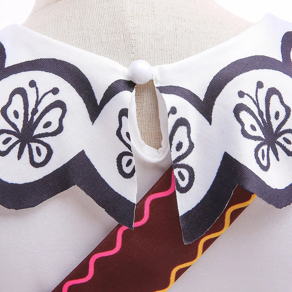 Mirabel Encanto Costume For Girls Carnival Halloween Costumes Kids Birthday Party Princess Girl Cosplay Dress Suits Evening Gown