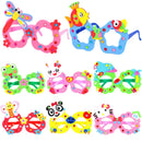 Creative EVA Diamond Glasses DIY Kit Kids Art Craft Toy Handicraft Cartoon Animal Glasses Children Birthday Gift School Supplies