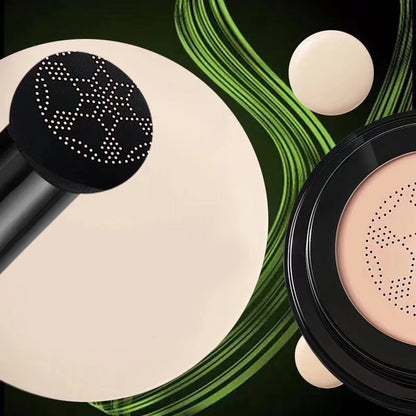 Cabeça de cogumelo almofada de ar bb creme natural hidratante fundação corretivo clareamento óleo-controle duradouro base facial maquiagem