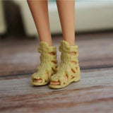 High Heels Boots for Female Dolls, Quality 1/6 Doll Shoes, Super Model 30cm Figure Doll Sandals, Slippers, Original Doll Shoes