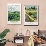 Vincent Van Gogh Writings Canvas Prints Painting Posters Great Work The Starry Night Poster Wall Art Living Room Bedroom Decor