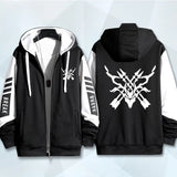 Sudadera con capucha y cremallera con estampado 3D de Game Honkai Star Rail para mujer y hombre, estilo hip hop, manga larga, estilo urbano