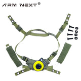 Sistema de suspensión para casco táctico, correa de suspensión Wendy Team, Quick MICH 