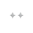 Softpig real 925 prata esterlina zircão 4mm estrela minúsculos brincos para mulheres jóias finas minimalista orelha buraco cuidados acessórios