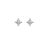Softpig real 925 prata esterlina zircão 4mm estrela minúsculos brincos para mulheres jóias finas minimalista orelha buraco cuidados acessórios