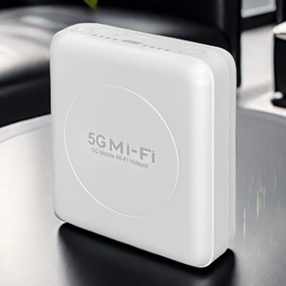5G WiFi 6 Mobile Hotspot Router with SIM Card Slot Portable WiFi Device Pocket Mobile Hotspot for Home Office Travel