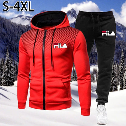 Conjuntos de sudadera y pantalones para hombre, trajes deportivos de otoño, sudaderas informales, chándal, ropa deportiva, chaqueta deportiva informal para hombre, traje para correr, 2023