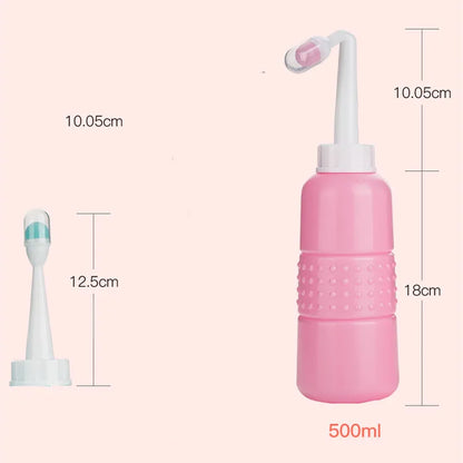 Baby Showers Mom Peri Bottle for Postpartum Essentials Feminine Care MomWasher for Perineal Recovery Cleansing After Birth 500ML