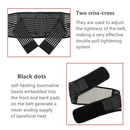Lumbar Support Belt Disc Herniation Orthopedic Medical Strain Pain Relief Corset For Back Spine Decompression Brace Self-heating