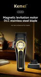 Kemei Hair Clippers KM-2373 Professional Cordless Hair Trimmer Electric Men Hair Cutting Machine Magnetic Motor 8800RPM Clippers