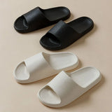 Summer Fashion Slippers Women's Shoes Cloud Slippers For Men Home Flat Sandals Massage Flip Flops Couples Bathroom Indoor Slides
