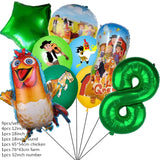 La Granja Zenon Farm Birthday Party Decoration, Paper Plates, Cup, Napkin, Tablecloth, Balloon, Hanging Swirls, Banner, Birthday 