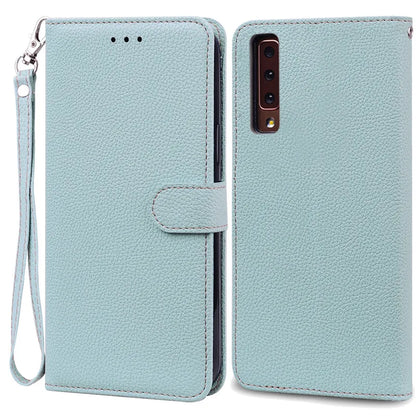 Funda de cuero de lujo con tapa para Samsung Galaxy A7 2018 (SM-A750F)