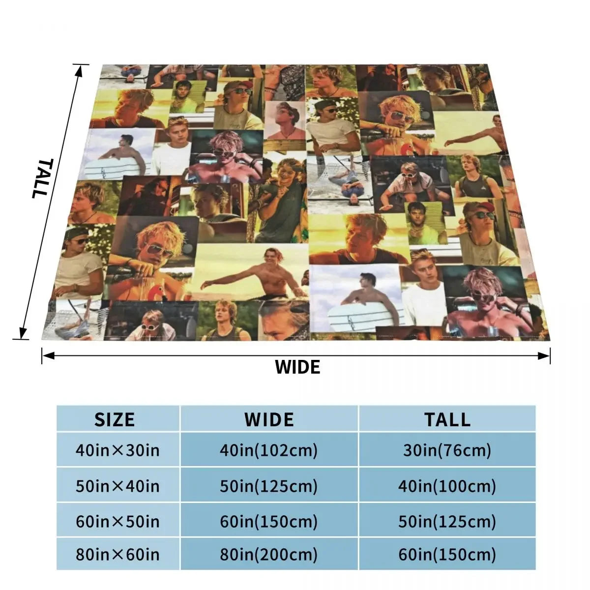 JJ Maybank - Rudy Pankow Throw Blanket anime Luxury Thicken Summer christmas gifts Blankets