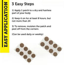 Vitamin K2 ( With D3 Patches 8 Week Supply, Contains Vitamin D & K Complex Premium Non Gmo, Biotin & Folic Acid