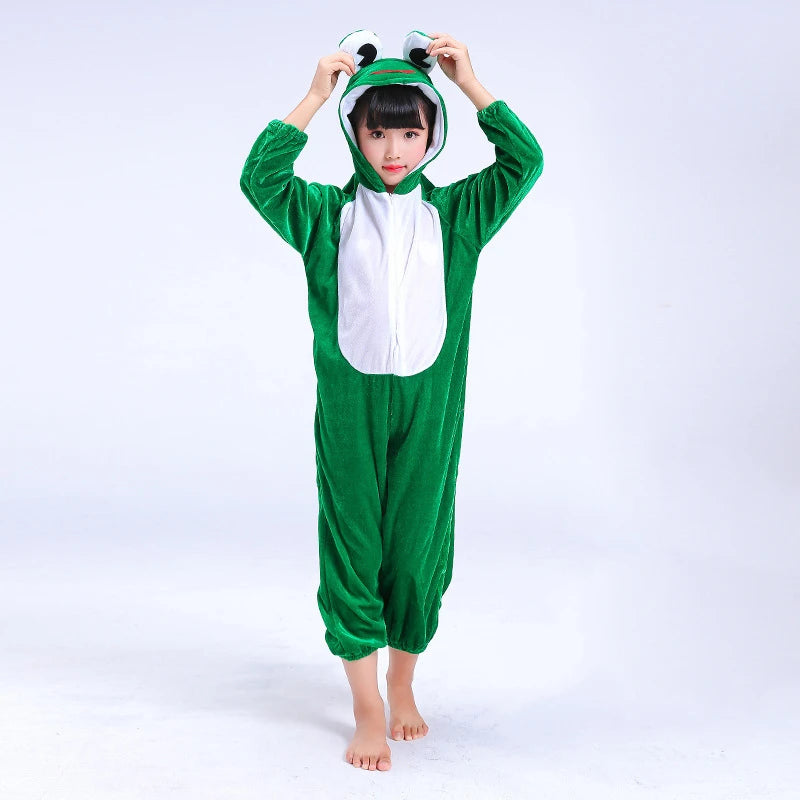 Chinese Zodiac Performance Costumes Children's Animal Performance Costumes for Children's Day Kindergarten Tiger Rabbit Monkey Dog