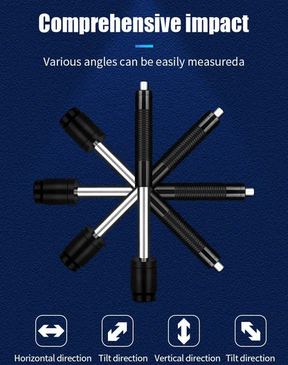 Leeb Hardness Tester Portable Rebound Meter Durometer HL、HB、HRB、HRC、HRA、HV、HS for Metal Steel Without Standard Block