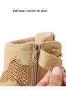 Upgraded Tactics Combat Training Boots Male Outdoors Camping Anti-wear Rapid Response Hiking Shoes Fishing Hunting Sneakers Men