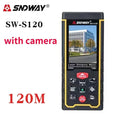 SNDWAY Laser Distance Meter Tape measure Digital Camera Function Laser Range Finder Tape Angle Rangefinder measure Tool