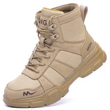 Steel Toe Shoes for Men Women Lightweight Anti-smash Steel Toe Sneakers Indestructible Work Boots Construction Safety Shoes
