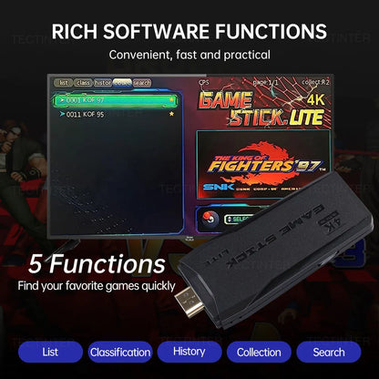 M8 4K Video Game Console Built-in 20000 Games Wireless Controller Gamepad Retro Handheld Game Player For PS1 Dropshipping