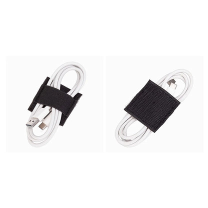 Tactical Headset Wire Harness Strap Elastic Organizer Headset Wire Harness Hook Loop Sticker Helmet Vest Accessories