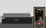 SNDWAY Laser Distance Meter Tape Measure Digital Camera Function Laser Range Finder Tape Angle Rangefinder Measure Tool