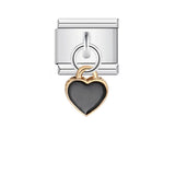 URING New Italian Charm Bracelet Pendant Series Shell Imitation Pearl Heart Personalized Assembly Chain Y2k DIY Making Jewelry