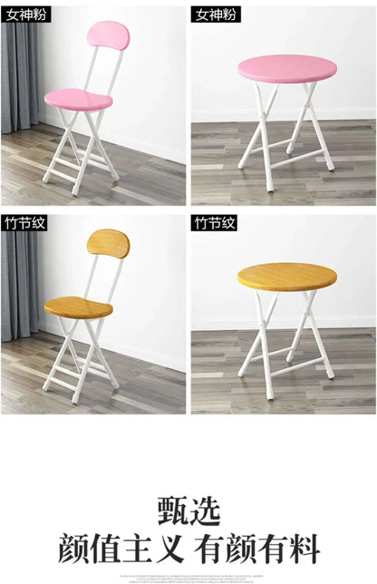 Custom Nordic Dining Chairs Modern Aesthetic Fold Ergonomic Chair Kitchen Trendy Outdoor Chaises Salle Manger Home Furniture