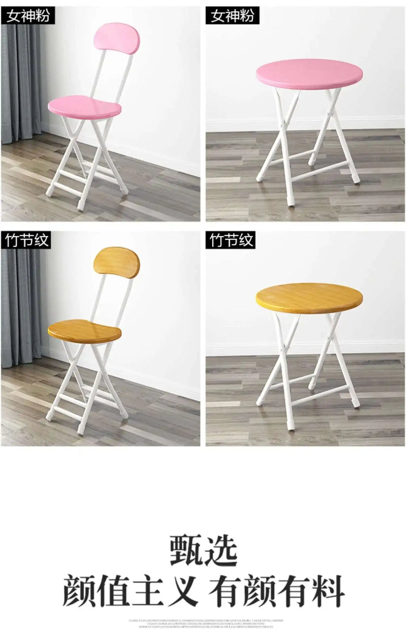 Custom Nordic Dining Chairs Modern Aesthetic Fold Ergonomic Chair Kitchen Trendy Outdoor Chaises Salle Manger Home Furniture