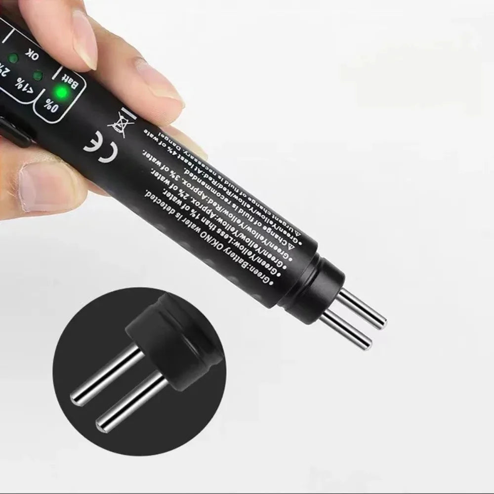 Bolígrafo de control preciso de calidad de aceite, comprobador universal de líquido de frenos, comprobador digital de líquido de frenos para vehículos, herramienta de prueba automotriz para automóviles.