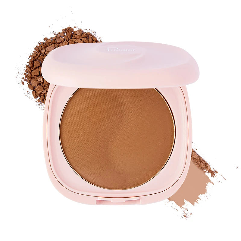 Bronzer controle duradouro óleo pressionado configuração pó fosco à prova dwaterproof água solto translúcido nu pó facial maquiagem coreana cosméticos
