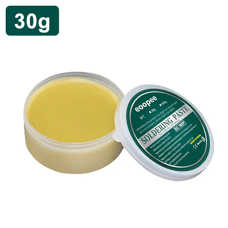10g/30g/100g Solder Paste Rosin Flux Lead-free Easy to Soldering Soldering Iron Repair Iron Sheet Soldering Flux Soldering Oil