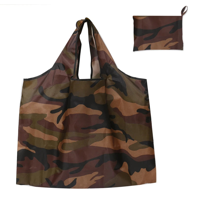 Folding Shopping Bag Large Capacity Environmental Protection Portable Handbag Supermarket Toy Storage Bags Travel Grocery Bag