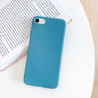 Funda para iPhone 7, 8, SE (2020, 2022), a prueba de golpes, TPU, silicona líquida, carcasa trasera protectora para iPhone SE (2020, 2022), funda blanda.