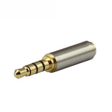 Plug And Play 3.5mm Connector 2.5mm Interface Audio Conversion Headphone Small To Large Plug Gold Plating Process Easy To Use