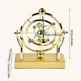 Rotating Magnetic Wobbler Earth Perpetual Motion Desktop Office Model Ornament Simple USB Decor Orb M1u8