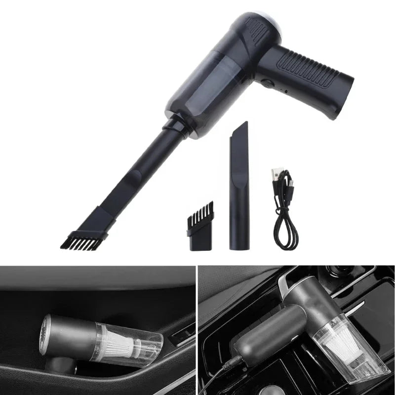 Household Vacuum Cleaner Small Car Wireless Charging Fully Automatic High Power Powerful Car Vacuum Cleaner Desktop Computer
