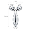 Y Shape Facial Roller for Face Lifting, 3D Massage, 360 Rotation, Full Body Massage, Relaxation, Beauty, Health 