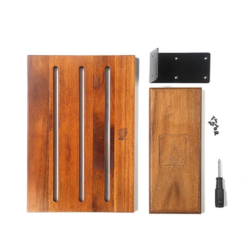 Magnetic Knife Stand Board Acacia Wood Kitchen Display Knife Holder Restaurant Hotel Slicer Butcher Cleaver Magnet Knife Rack