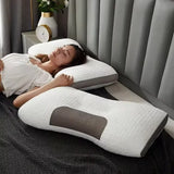 The Concave Convex Design Of The Human Body Helps Massage The Neck, And The Fiber Massage Pillow Helps With Sleep