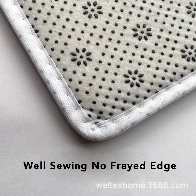 VIKAMA Tropical Plant Leaves Shower Curtain Set  Monstera Print Pattern Green Palm Leaf  Home Decor Bath Mat Toilet Lid Cover