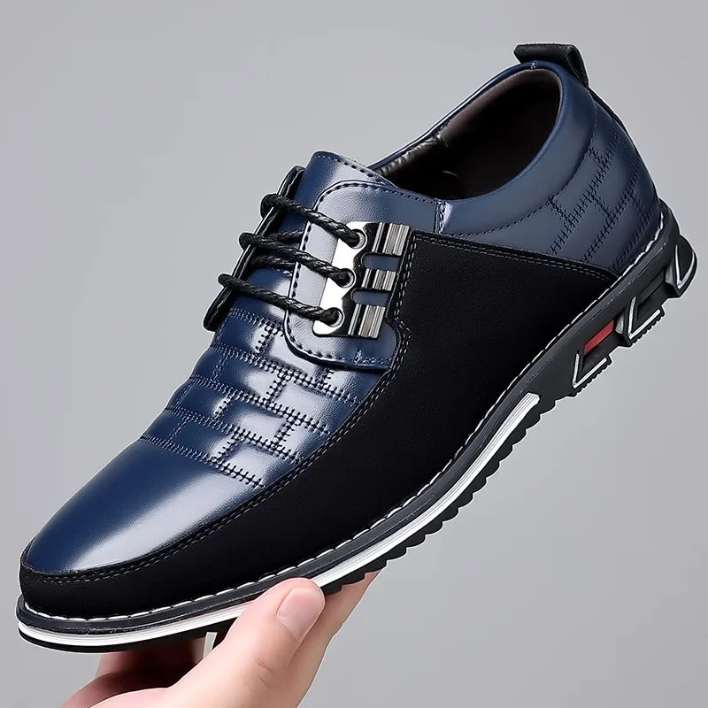 Italian Dress Mens Shoes Black Patent Leather Business Shoes Casual Loafers 2024 Fashion Wedding Party Shoes Large Size 38-48