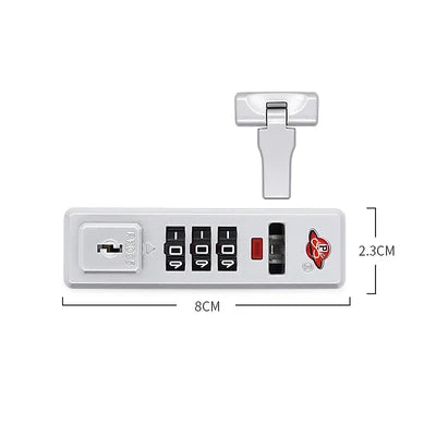 TSA Customs Lock Luggage Compartment Password Lock Accessories PKE Buckle Trolley Case Accessories Buckle Luggage Bag Lock