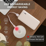 Kit com 2 a 6 unidades de Luz Noturna LED com Sensor de Movimento, Recarregável via USB, 3 Cores de Luz – Ideal para Armários, Guarda-roupas, Escadas e Closets (Sem Fio)
