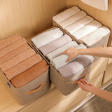 Thicken Clothes Organizer Pants Sweater Storage Cabinets Drawers Organizer Jeans Storage Box Wardrobe Clothes Storage Organizers