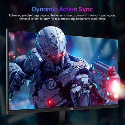 (2025 H24T09P Upgraded Version) KTC H24F8 FHD 23.8" 180Hz Gaming Monitor With Realistic Color Reproduction 1920*1080 Resolution