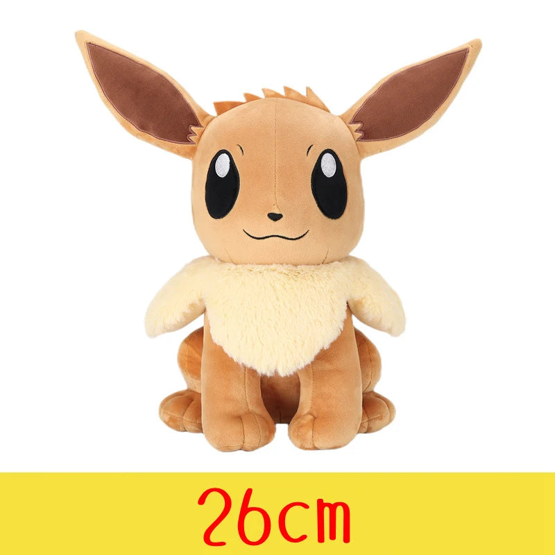 Peluche de Pokémon de alta calidad con etiqueta, dibujo animado de Pikachu, Charmander, Squirtle, Bulbasaur, muñeco de peluche, regalo para niños.